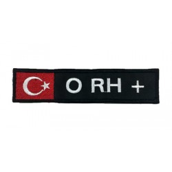 0 RH (+) Pozitif Bayraklı Patches Arma Yama Peç 0 RH (+) Pozitif Bayraklı Patches Arma Yama Peç
