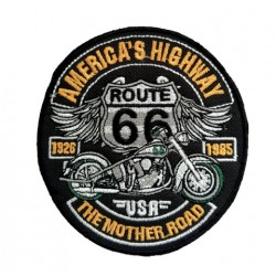 Route 66 America's Highway Patches Arma Peç Kot Yaması Route 66 America's Highway Patches Arma Peç Kot Yaması