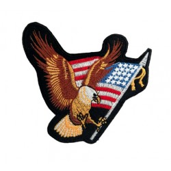 Amerikan Bayraklı Kartal Patches Arma Peç Kot Yaması Amerikan Bayraklı Kartal Patches Arma Peç Kot Yaması