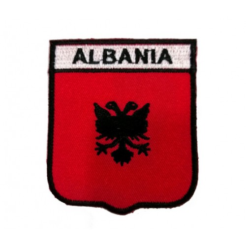 Arnavutluk Bayraklı Patches Arma Peç Kot Yaması 4
