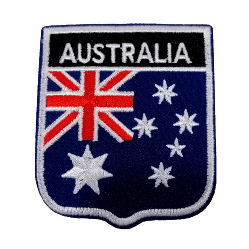 Avustralya Bayraklı Patches Arma Peç Kot Yaması