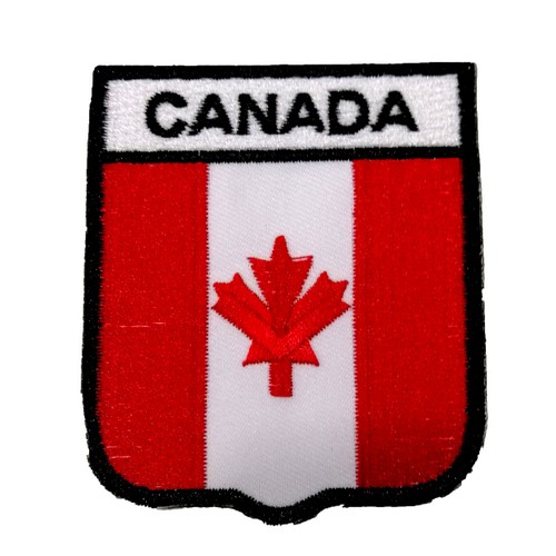 Canada Kanada Bayraklı Patches Arma Kot Yaması 