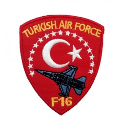 F16 Turkish Air Force Patches Arma Yama Peç 1