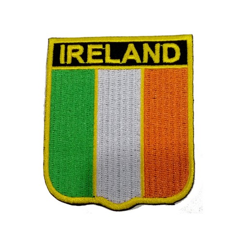 İrlanda Bayraklı Patches Arma Peç Kot Yaması 