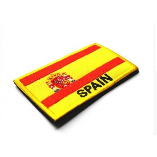 İspanya Bayraklı Patches Arma Peç Kot Yaması 1