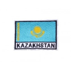 Kazakistan Bayraklı Patches Arma Peç Kot Yaması 