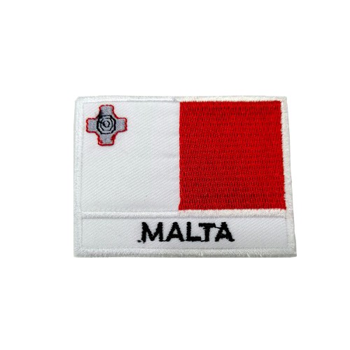 Malta Bayraklı Patches Arma Peç Kot Yaması 