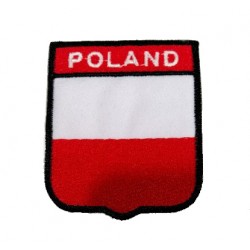 Polonya Bayraklı Patches Arma Peç Kot Yaması  Polonya Bayraklı Patches Arma Peç Kot Yaması