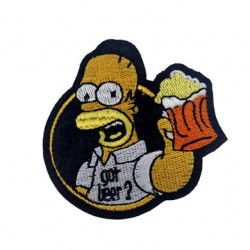 Simpsons Homer Simpson Patches Arma Peç Kot Yaması 