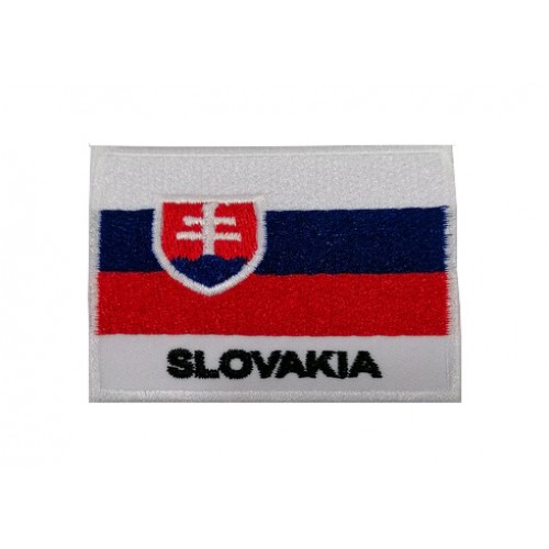 Slovakya Bayraklı Patches Arma Peç Kot Yaması 