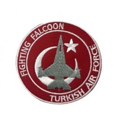Turkish Air Force Fighting Falcon Patches Arma Peç Kot Yaması 1 Turkish Air Force Fighting Falcon Patches Arma Peç Kot Yaması 1