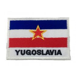 Yugoslavya Bayrak Patches Arma Yama 