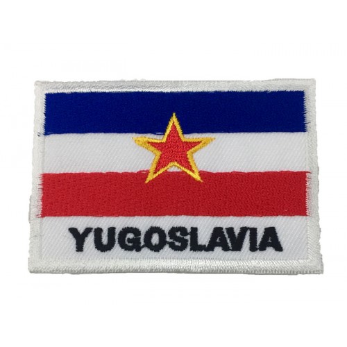 Yugoslavya Bayrak Patches Arma Yama 