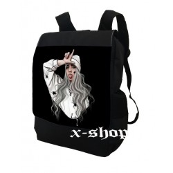 Billie Eilish Okul Kolej Sırt Çantası 