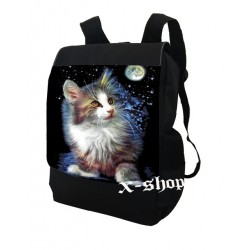 Cat Star Kedi Okul Kolej Sırt Çantası 