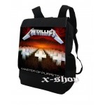 Metallica Master Of Puppets Okul Kolej Sırt Çantası 